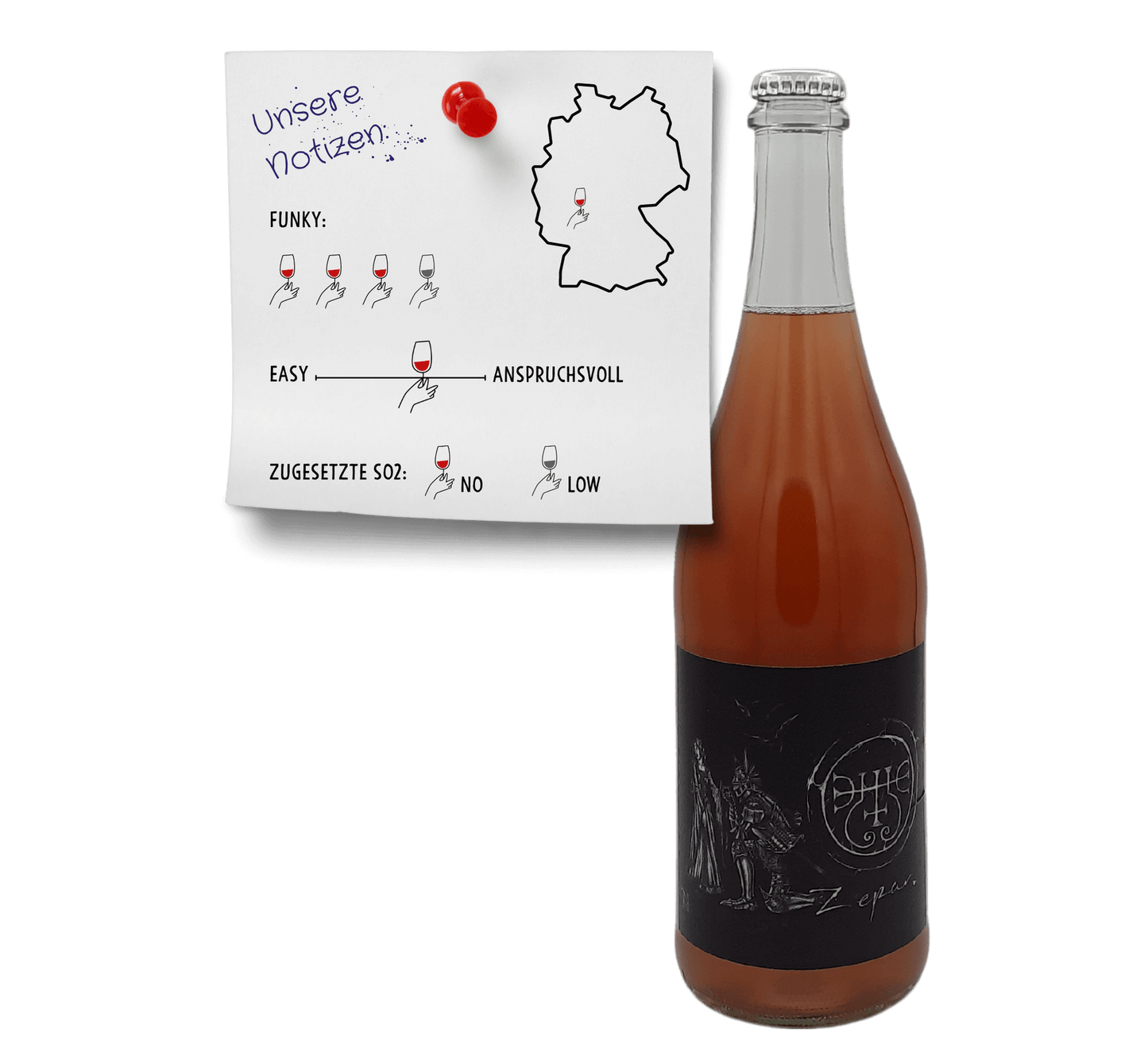 2021 Zepar Pinot Noir Rosé, MKwine
